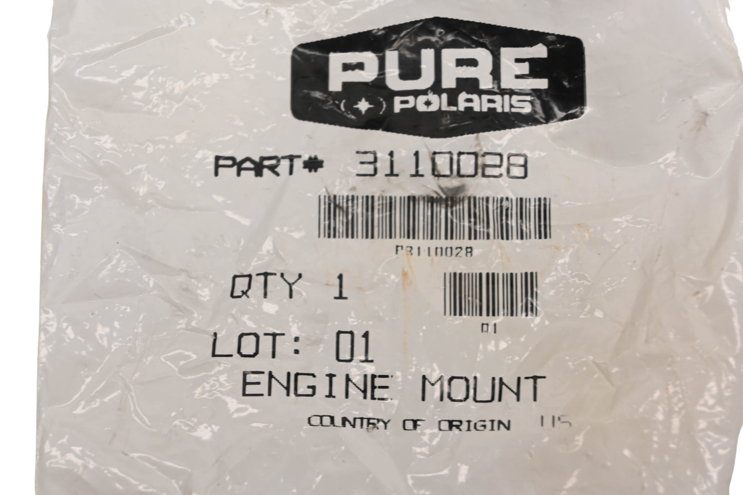 New OEM Polaris 3110028 Engine Mount NOS