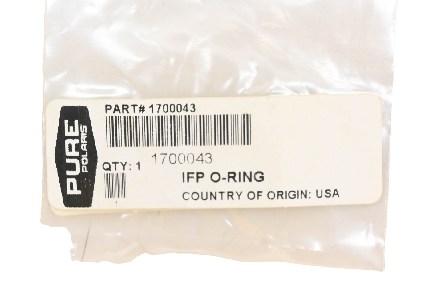 New OEM Polaris 1700043 IFP O-Ring NOS