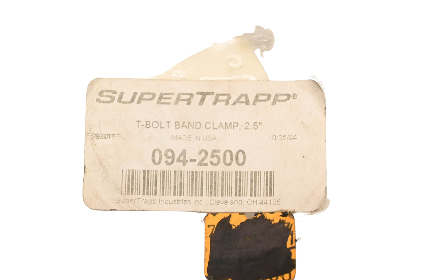 Lemans 094-2500 Supertrapp T-Bolt 2.5" Band Clamp NOS
