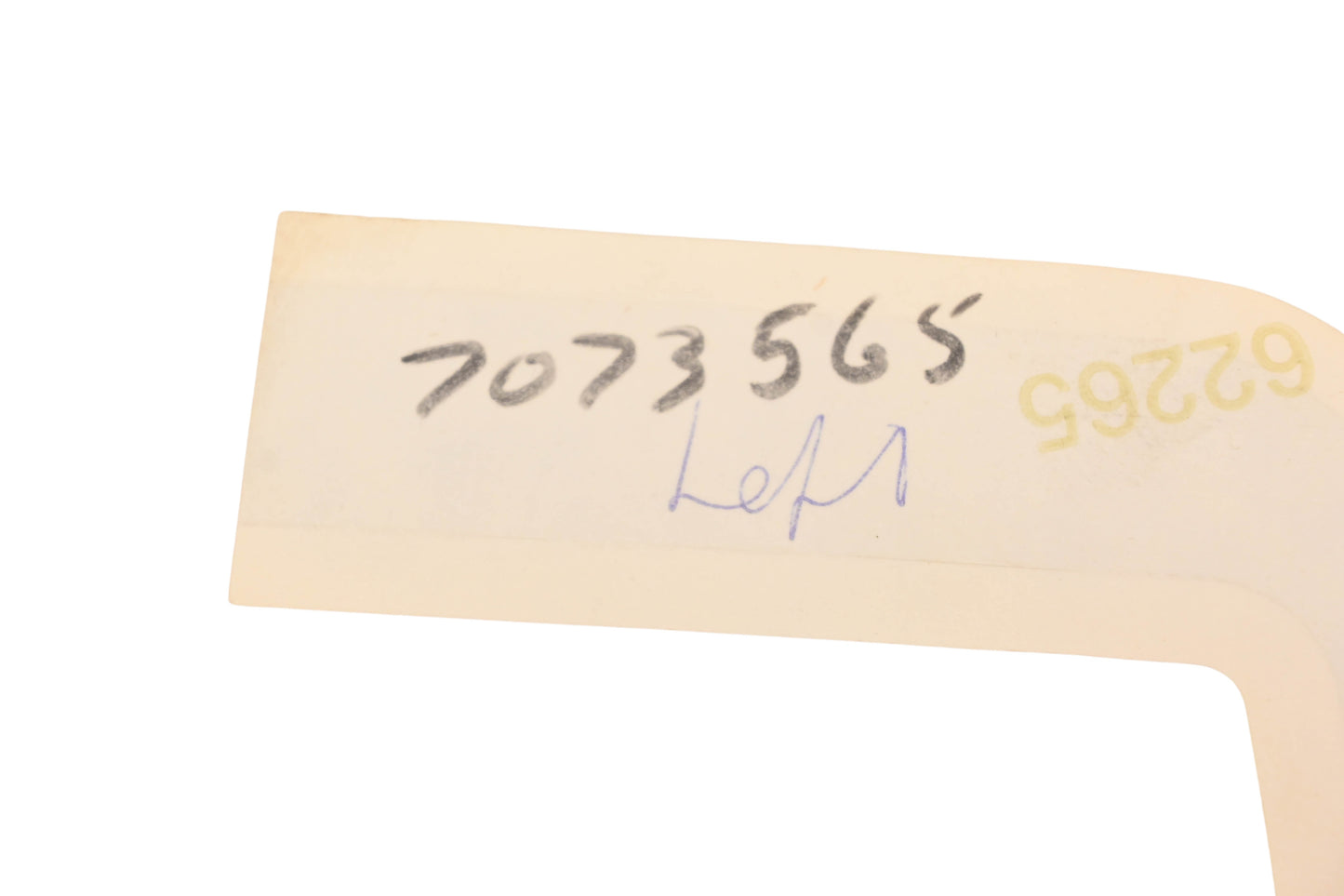 New OEM Polaris 7073565 Lefthand Top Nosecone Decal NOS
