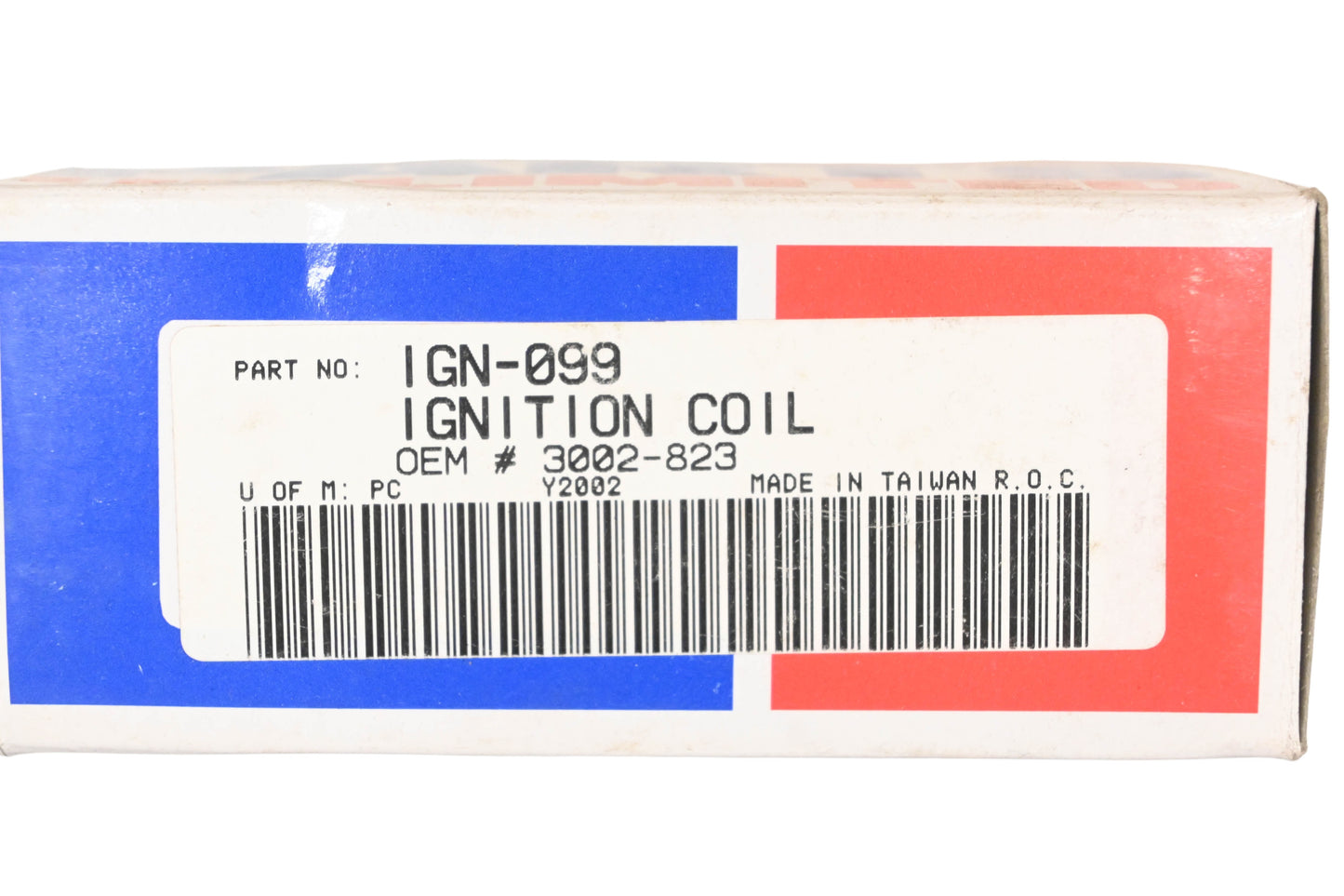 Parts Unlimited IGN-099, 3002-823 Ignition Coil NOS