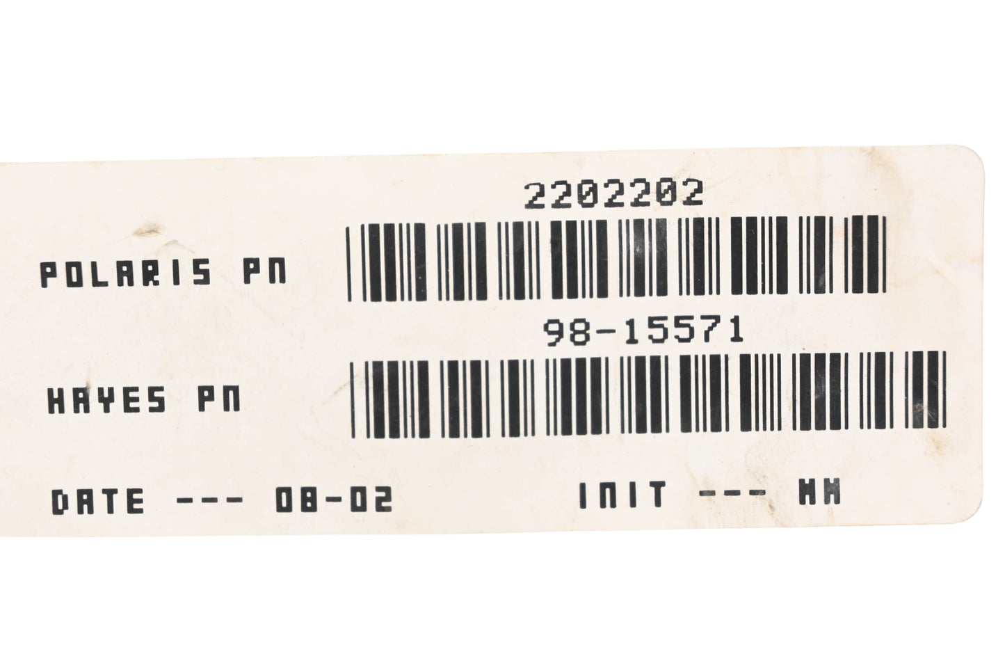New OEM Polaris 2202202 Brake Pad Kit NOS