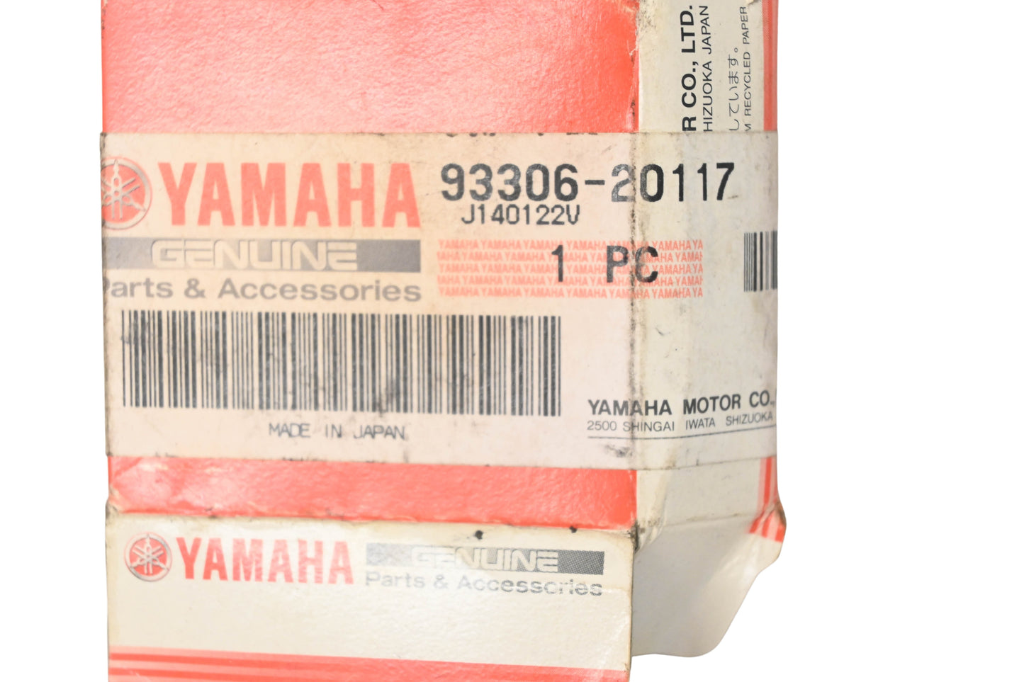 New OEM Yamaha 93306-20117-00, 93306-20117 Ball Bearing NOS