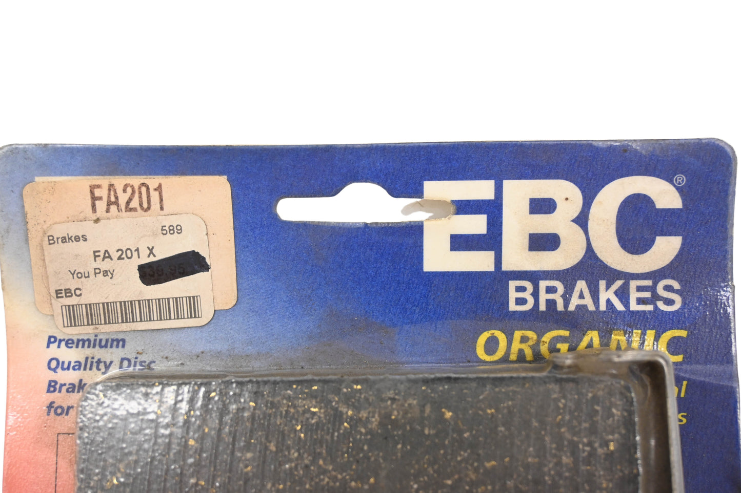 EBC FA201, FA201X Brake Pad Kit NOS