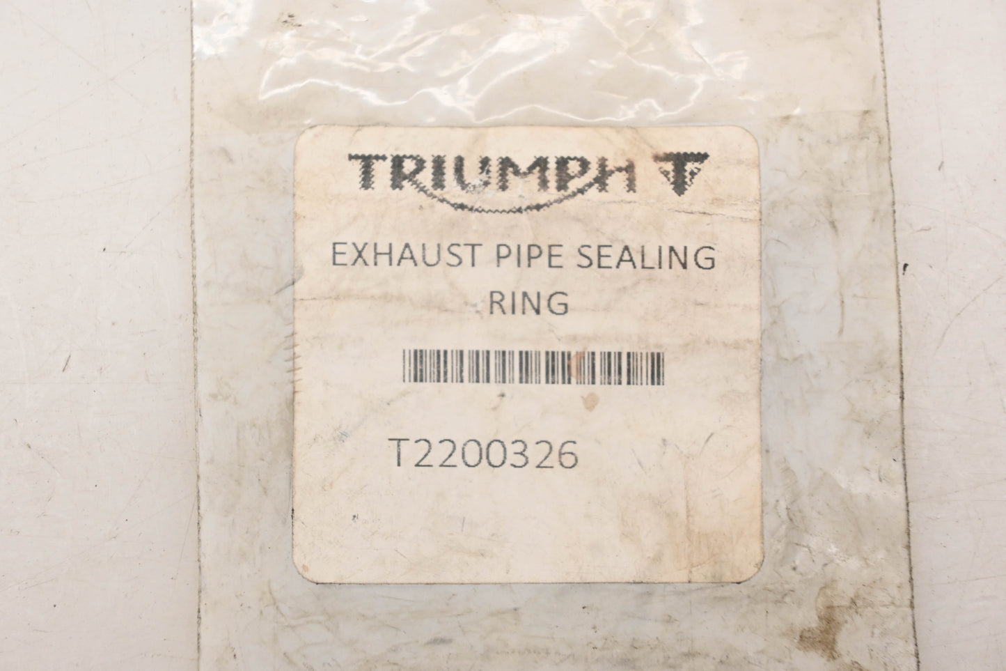 New OEM Triumph T2200326 Exhaust Pipe Sealing Ring NOS