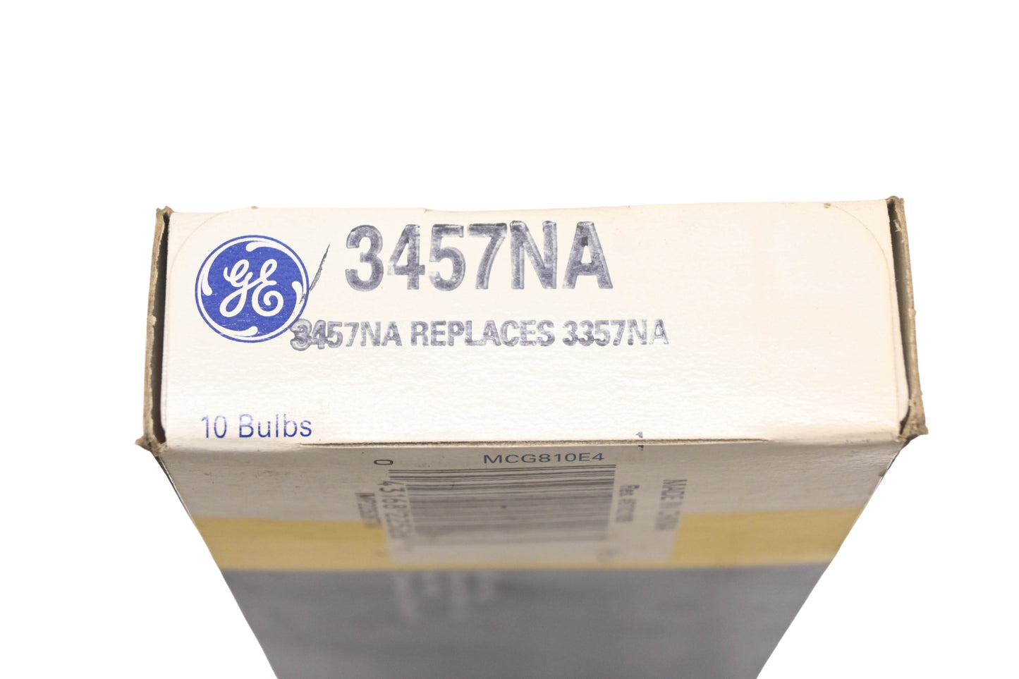 General Electric 3457NA, GE3357 Amber 12v E25 Bulb NOS