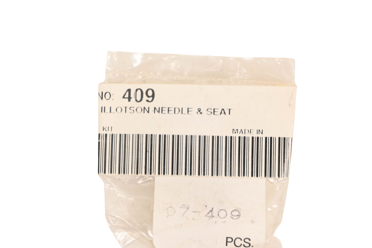 Tillotson 409, 07-409 Needle & Seat Valve NOS