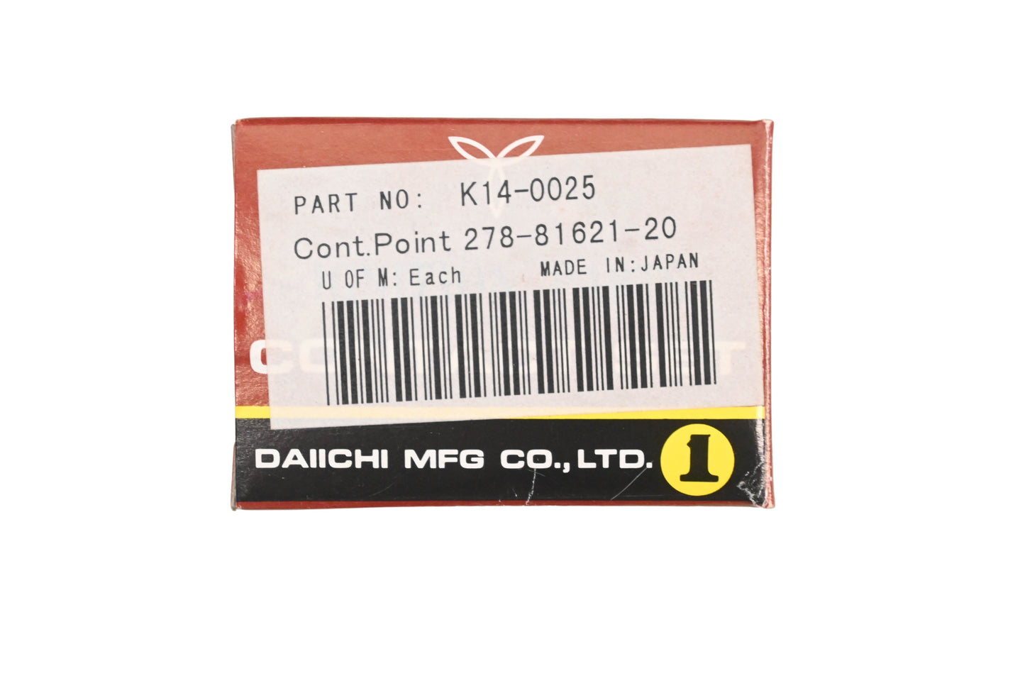 Daiichi K14-0025, 278-81621-20-00 Yamaha Contact Ignition Point Kit NOS