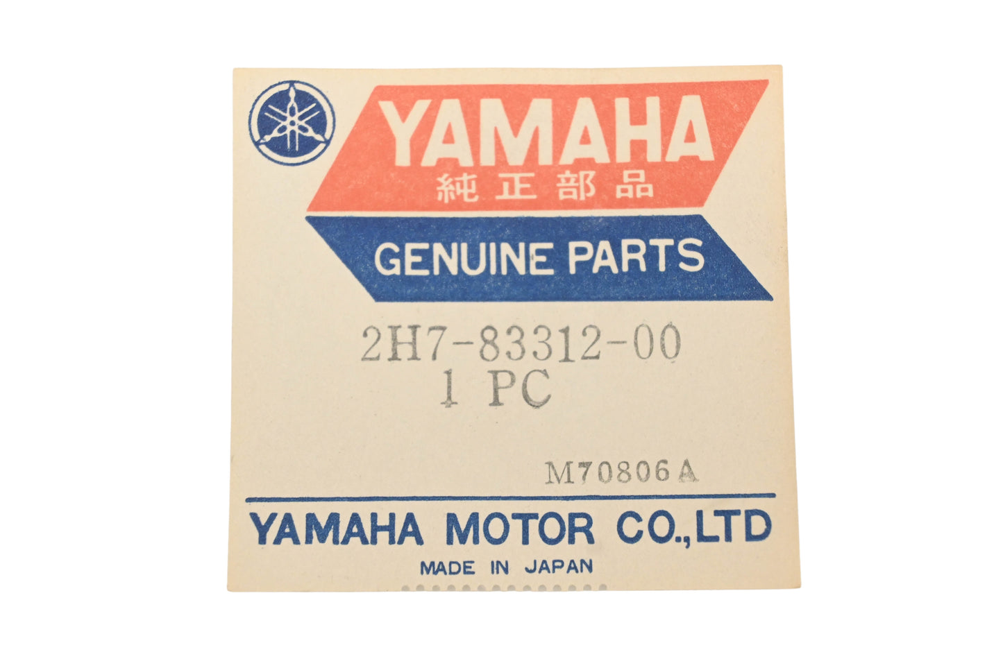 New OEM Yamaha 2H7-83312-00-00 Amber Flasher Lens NOS