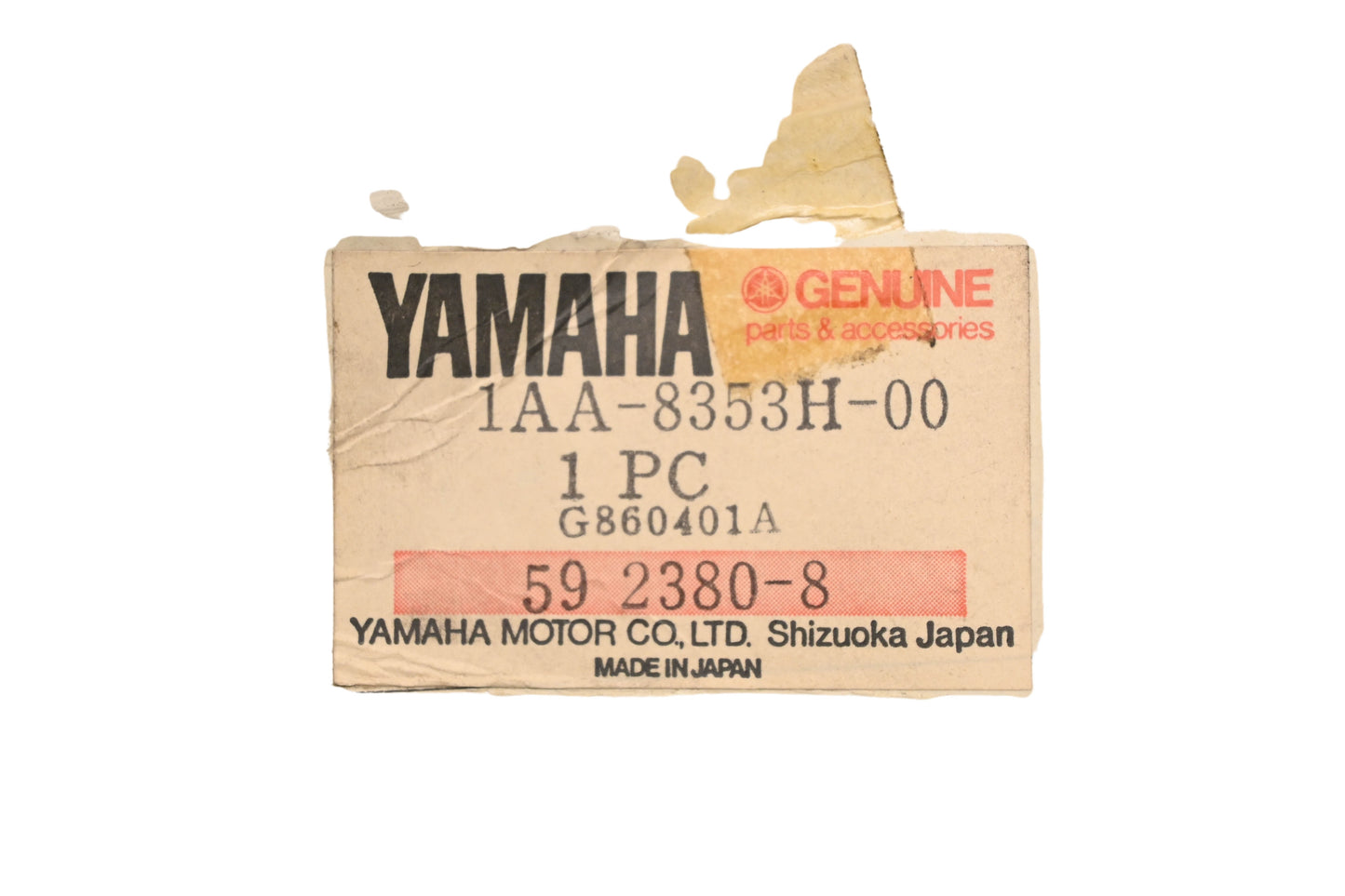 New OEM Yamaha 1AA-8353H-00-00 Meter Inner Case NOS