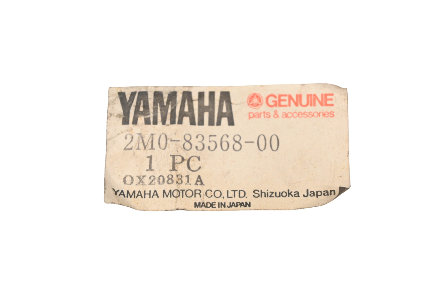 New OEM Yamaha 2M0-83568-00-00, 2M0-83568-00 Pilot Box Upper Display Cover NOS