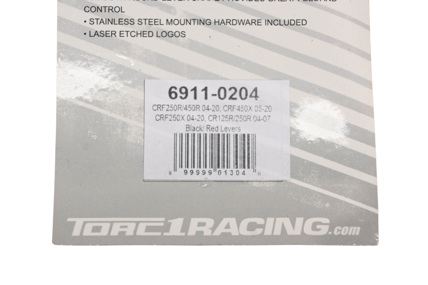 Torc1 Racing 6911-0204 Black Replacement Levers Kit NOS