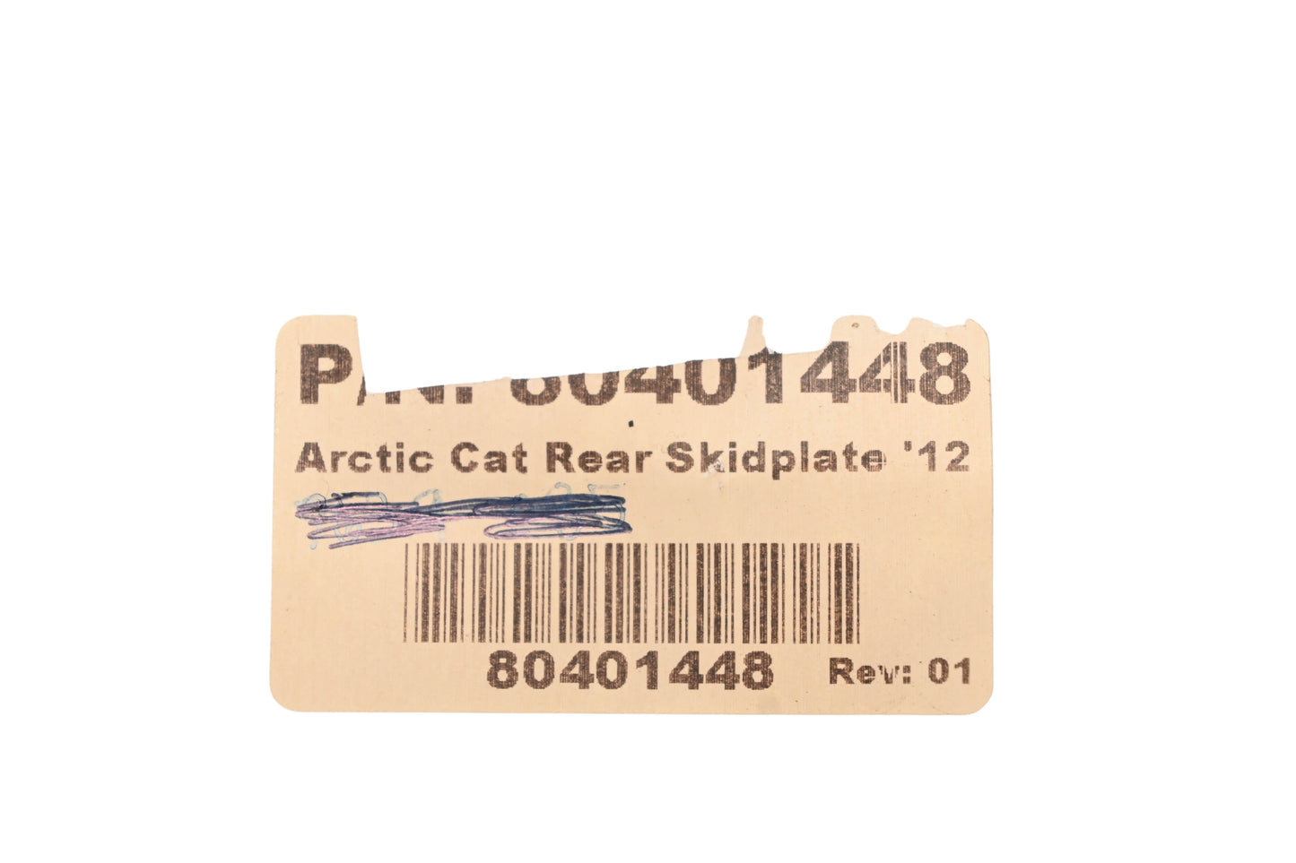 New OEM Arctic Cat 80401448 Skid Plate Hardware Kit NOS