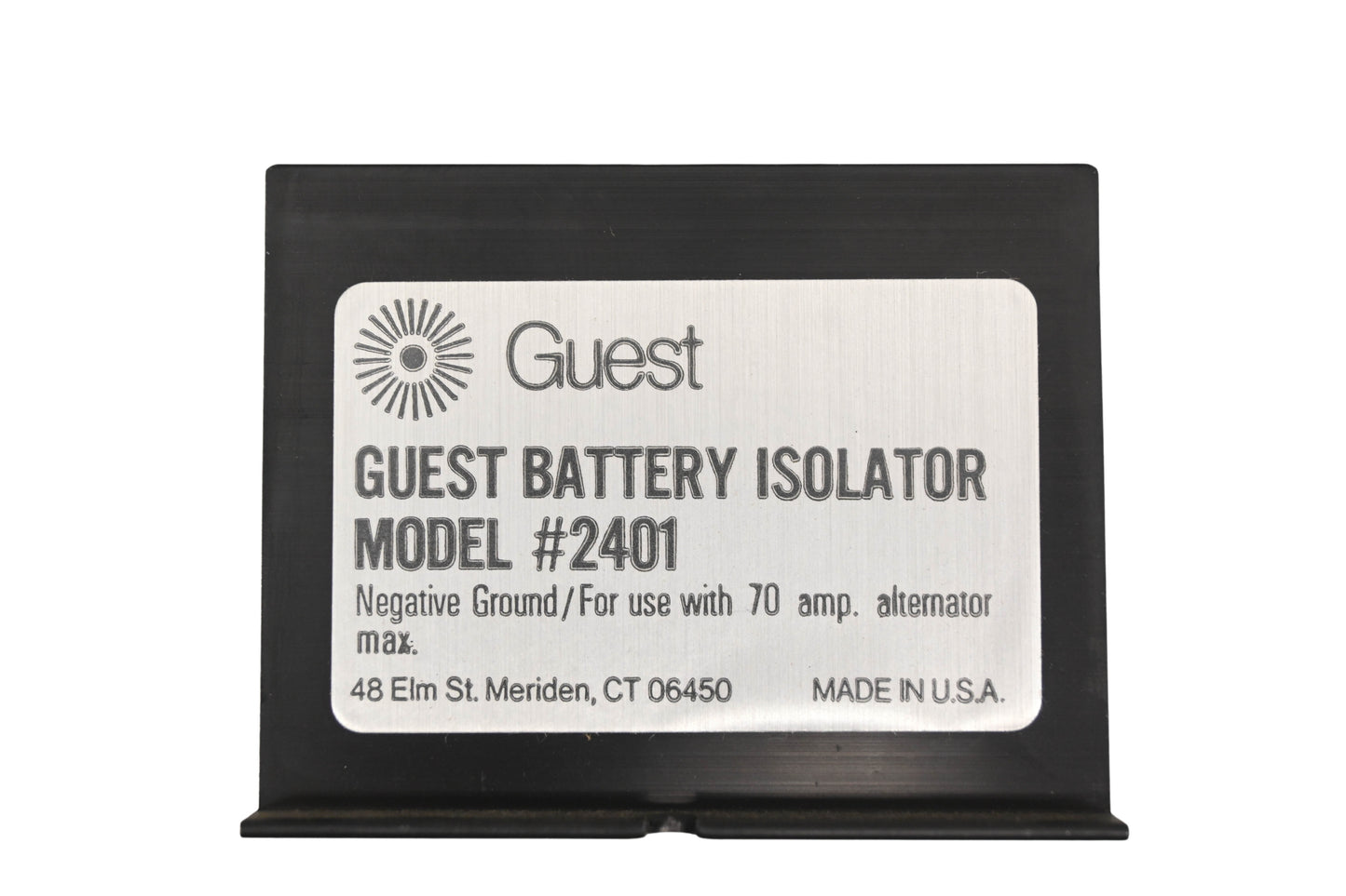 Guest 2401 Battery Isolator Kit NOS