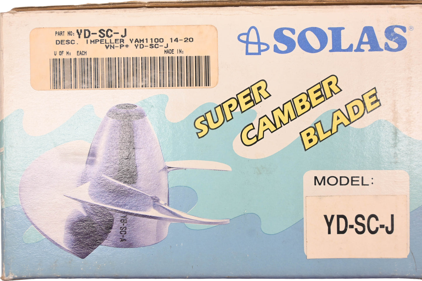 Solas YD-SC-J Yamaha 1100 14-20 Impeller Kit NOS