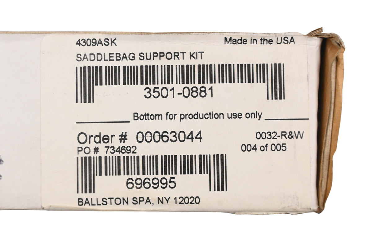 All American Rider 3501-0881 Saddlebag Support Bracket Kit NOS