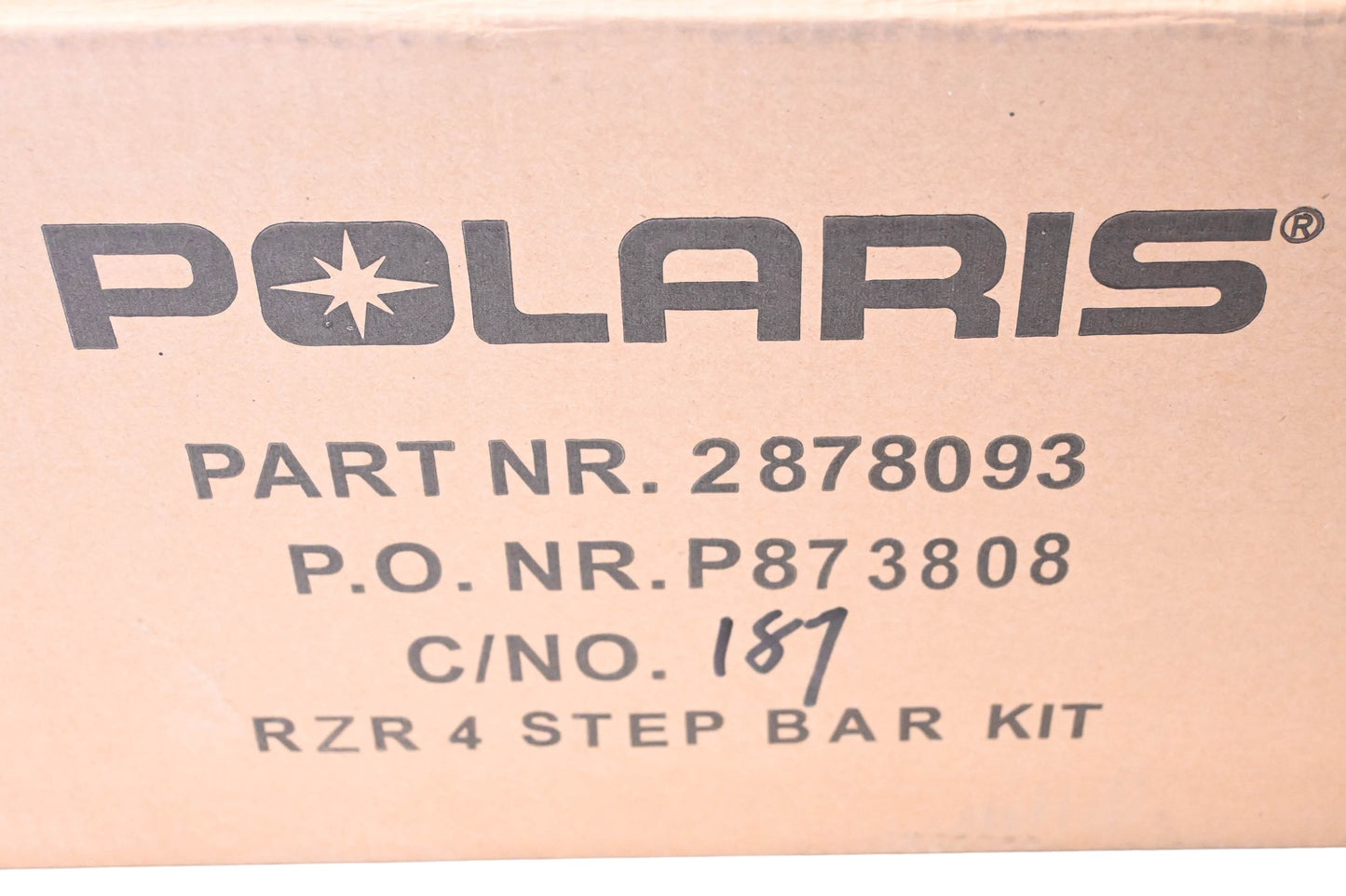 New OEM Polaris 2878093 Passenger Step Bar Assembly Kit NOS