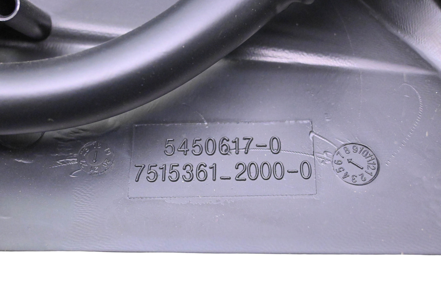 New OEM Polaris 5450617-0, 5450756-0 Blue/Black Right Side Door Panel & Frame Assembly NOS