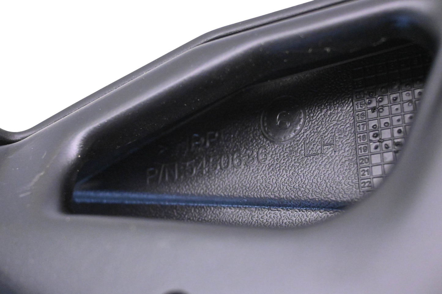 New OEM Polaris 5450636 Grey/Black Left Side Door Panel & Frame Assembly NOS
