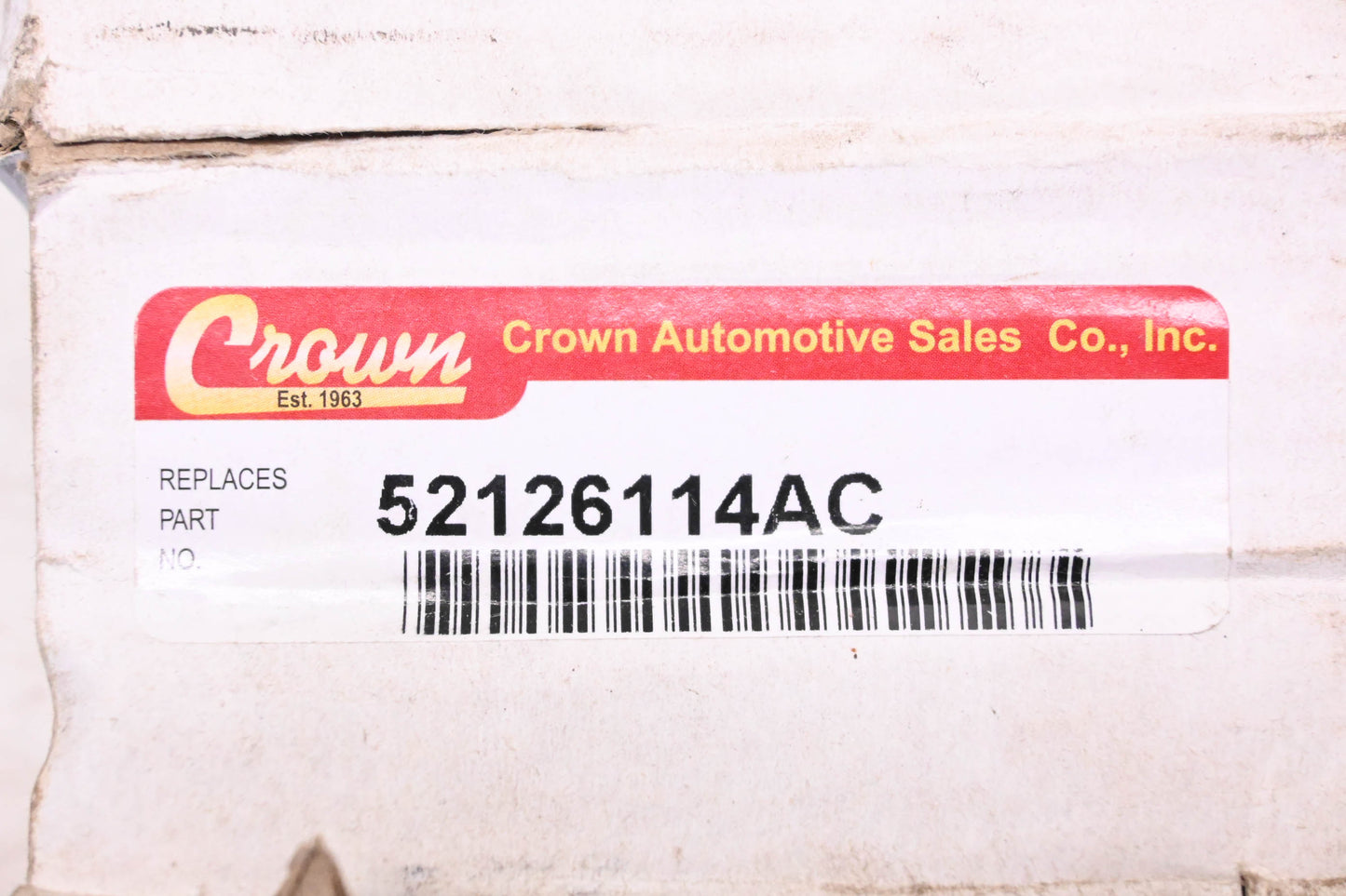 Crown 52126114AC Right Tie Rod End Assembly NOS