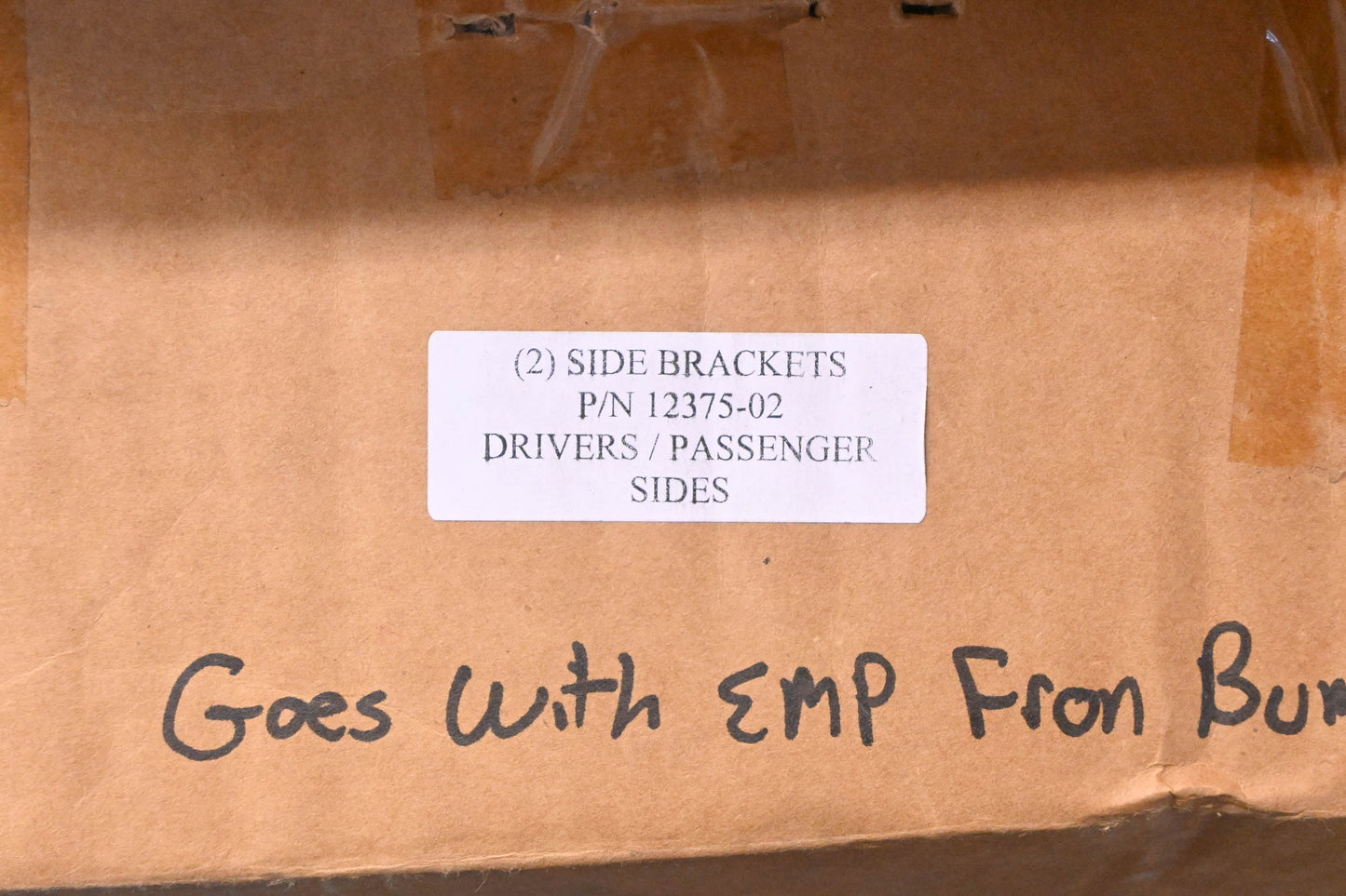 Extreme Metal Products 12375-02 Side Bracket Kit NOS
