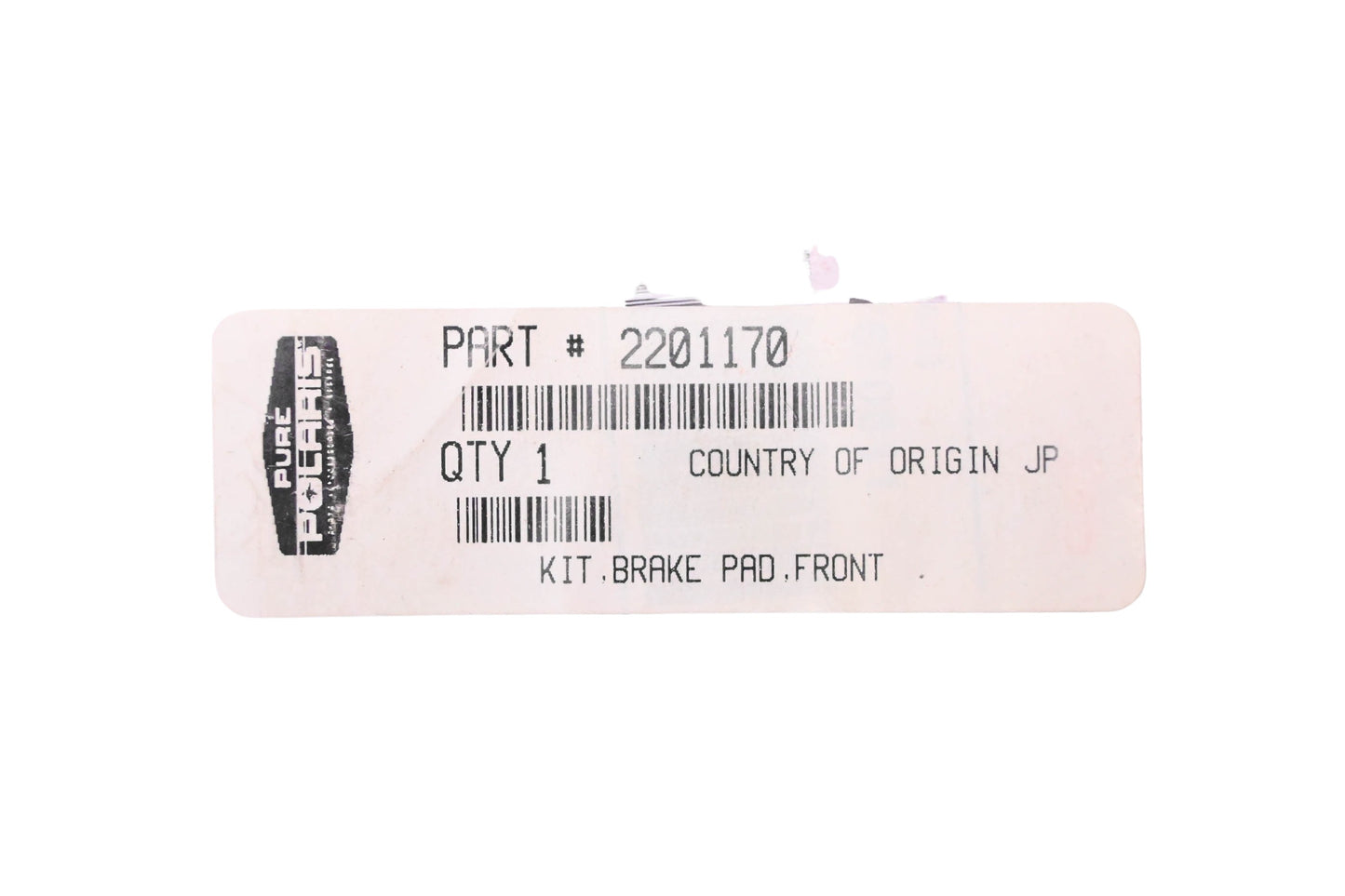 New OEM Polaris 2201170 Front Brake Pad Kit NOS