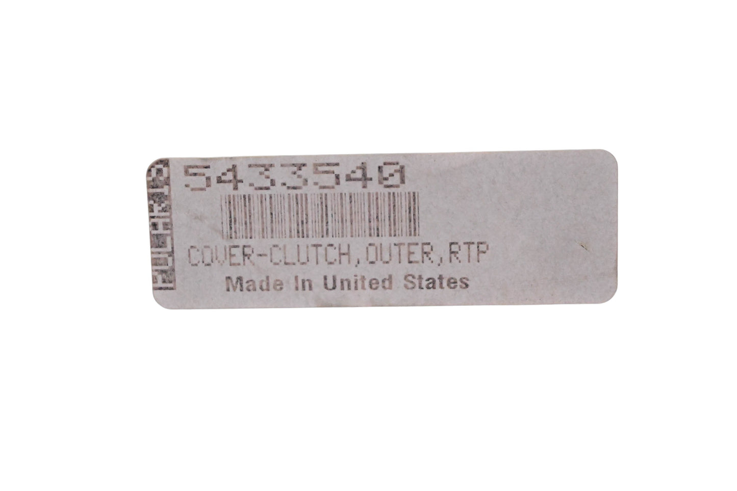 New OEM Polaris 5433540 Outer Belt Clutch Cover NOS