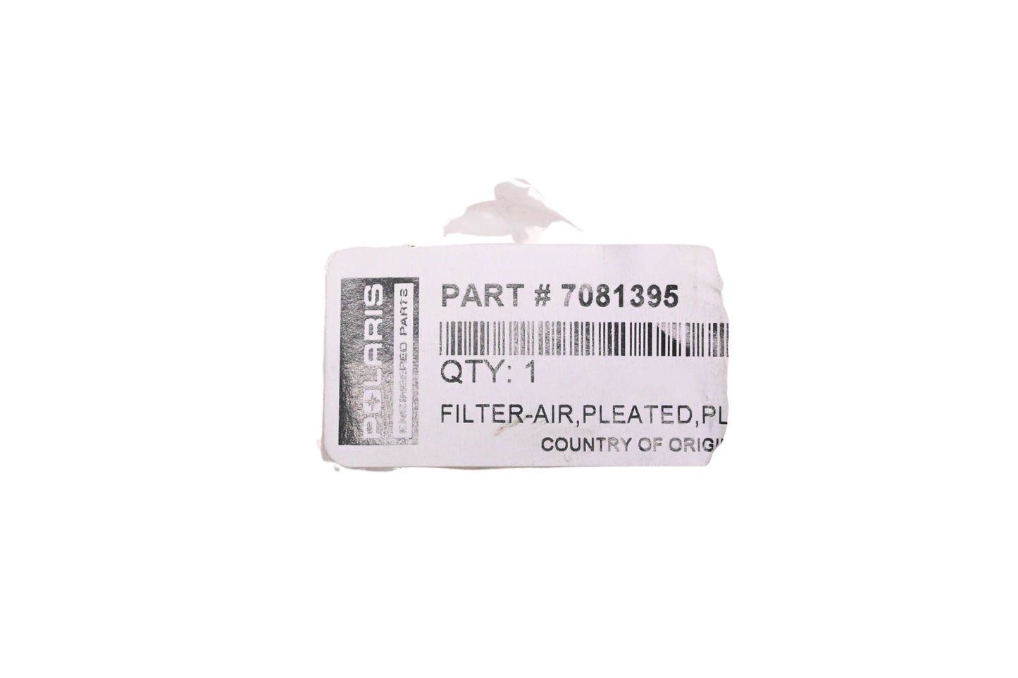 New OEM Polaris 7081395 Air Filter Assembly NOS