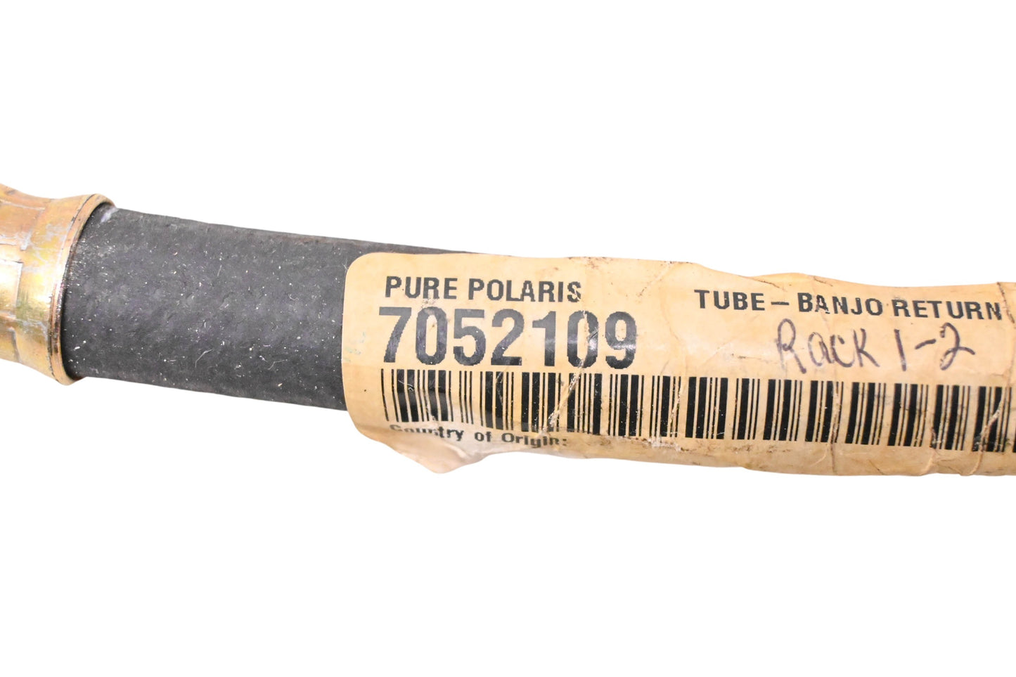 New OEM Polaris 7052109 Oil Tank Return Tube NOS