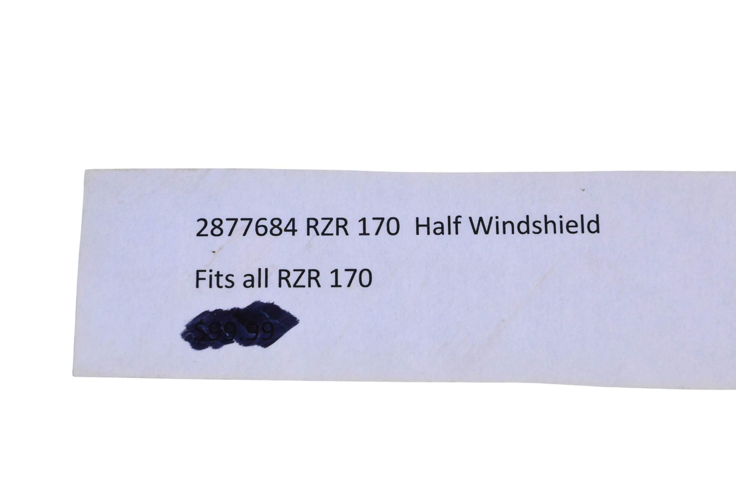 New OEM Polaris 2877684 Half Windshield Assembly Kit NOS