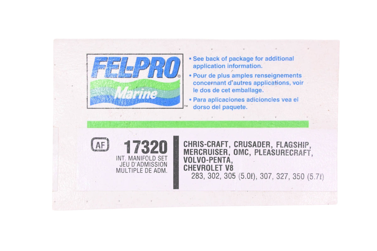 Fel-Pro 17320 Intake Manifold Gasket Kit NOS