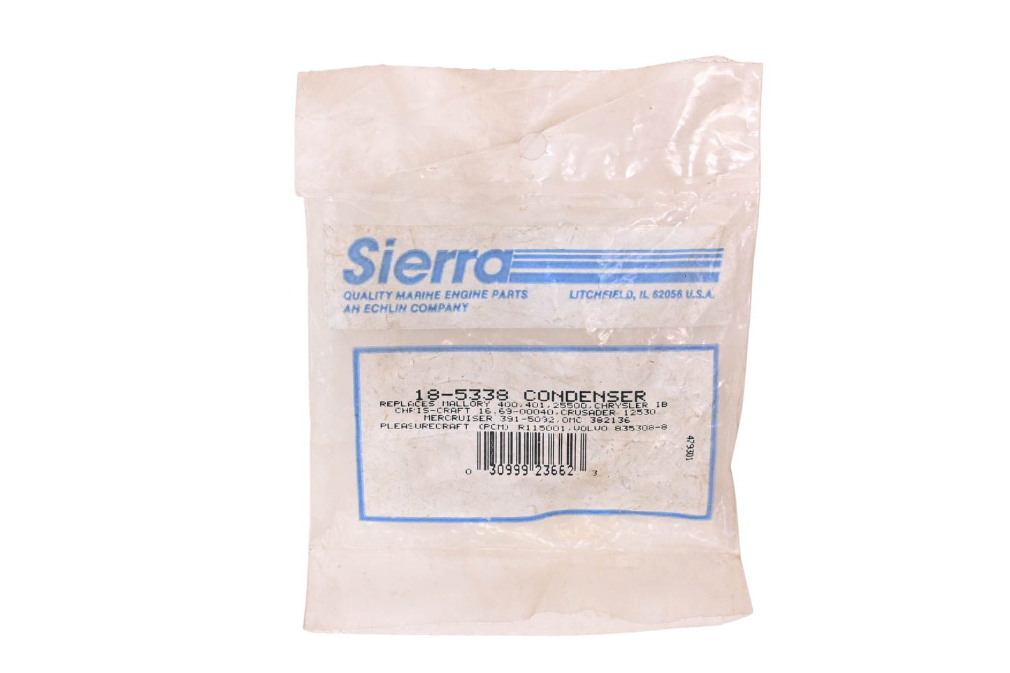 Sierra 18-5338 Condenser Kit NOS