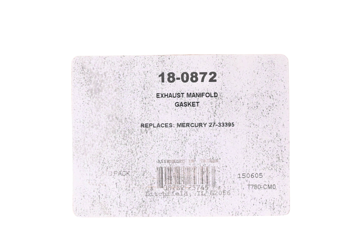 Sierra 18-0872 Exhaust Manifold Gasket NOS
