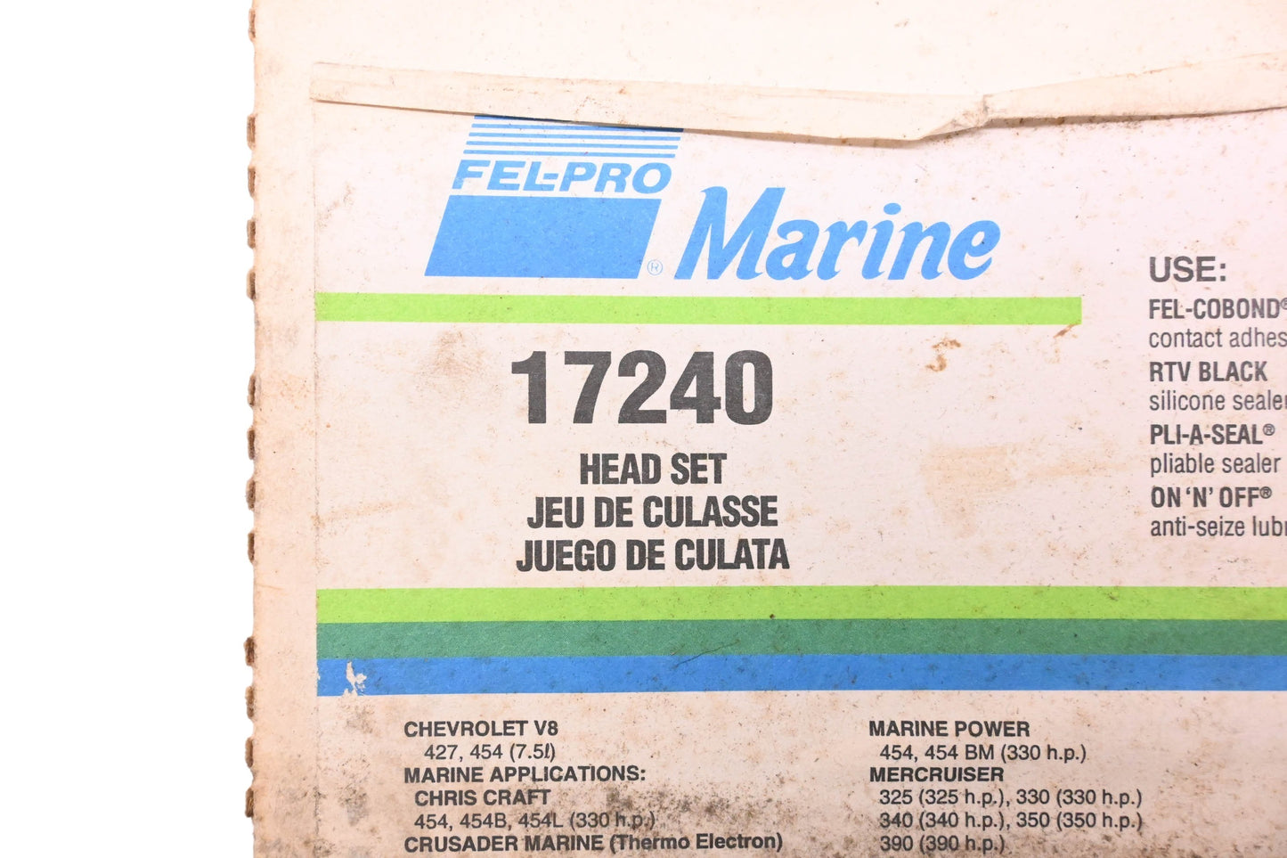 Fel-Pro 17240 Head Gasket Kit NOS