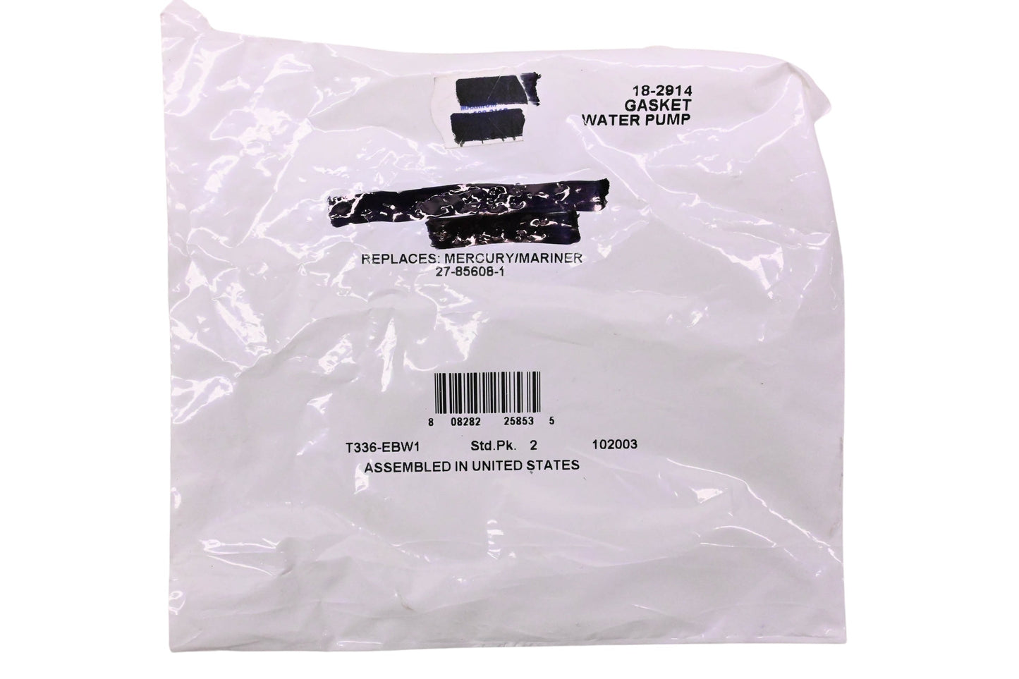 Sierra 18-2914, 27-85608-1 Water Pump Gasket NOS