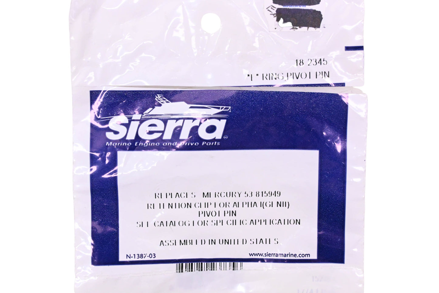 Sierra 18-2345 E-Ring NOS