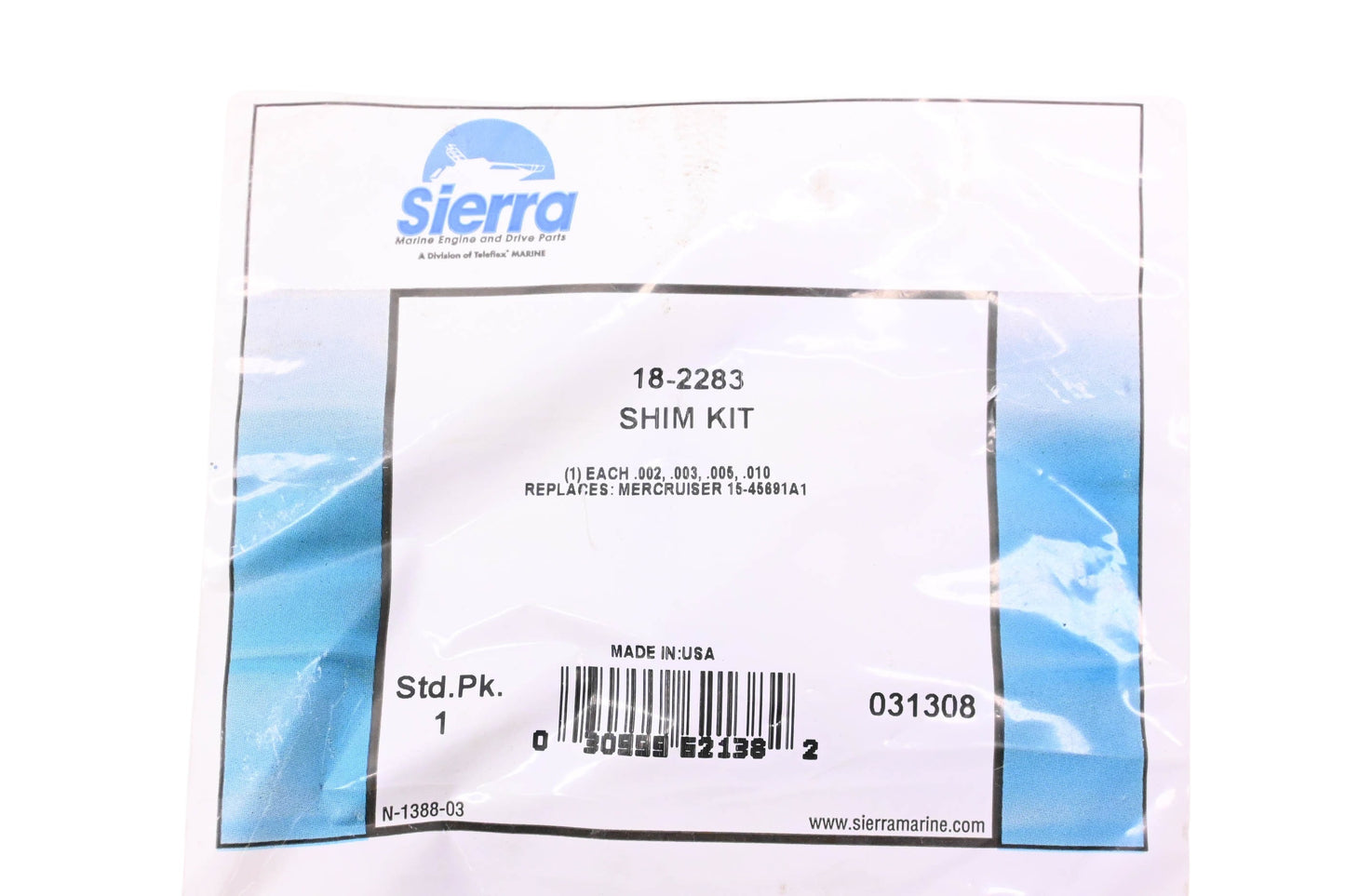 Sierra 18-2283 Shims Qty 3 NOS