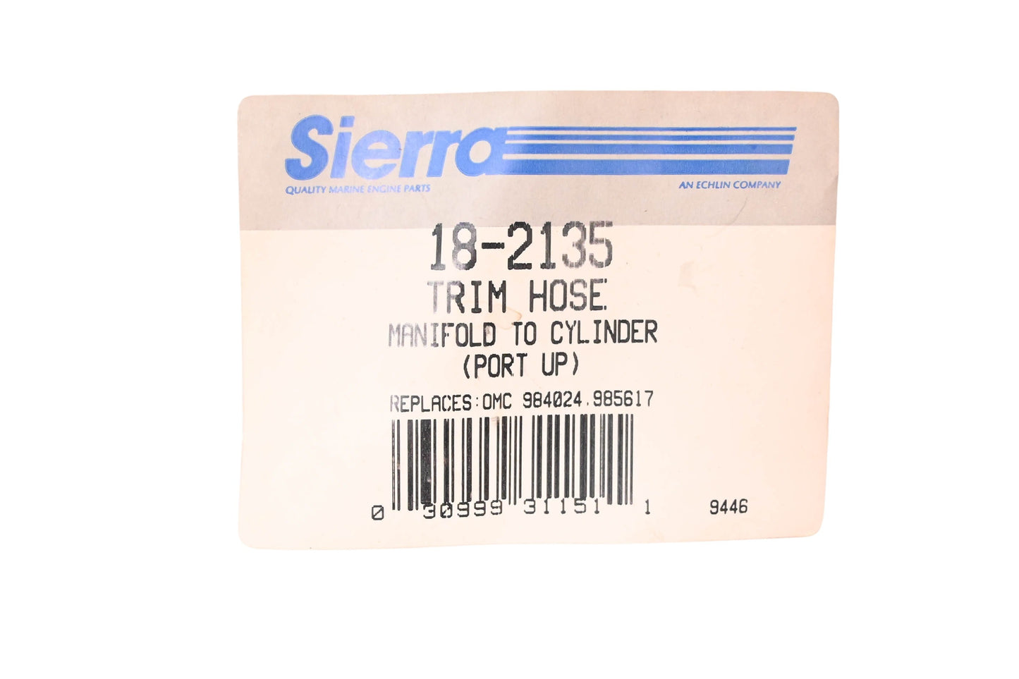 Sierra 18-2135 Hydraulic Trim Hose NOS