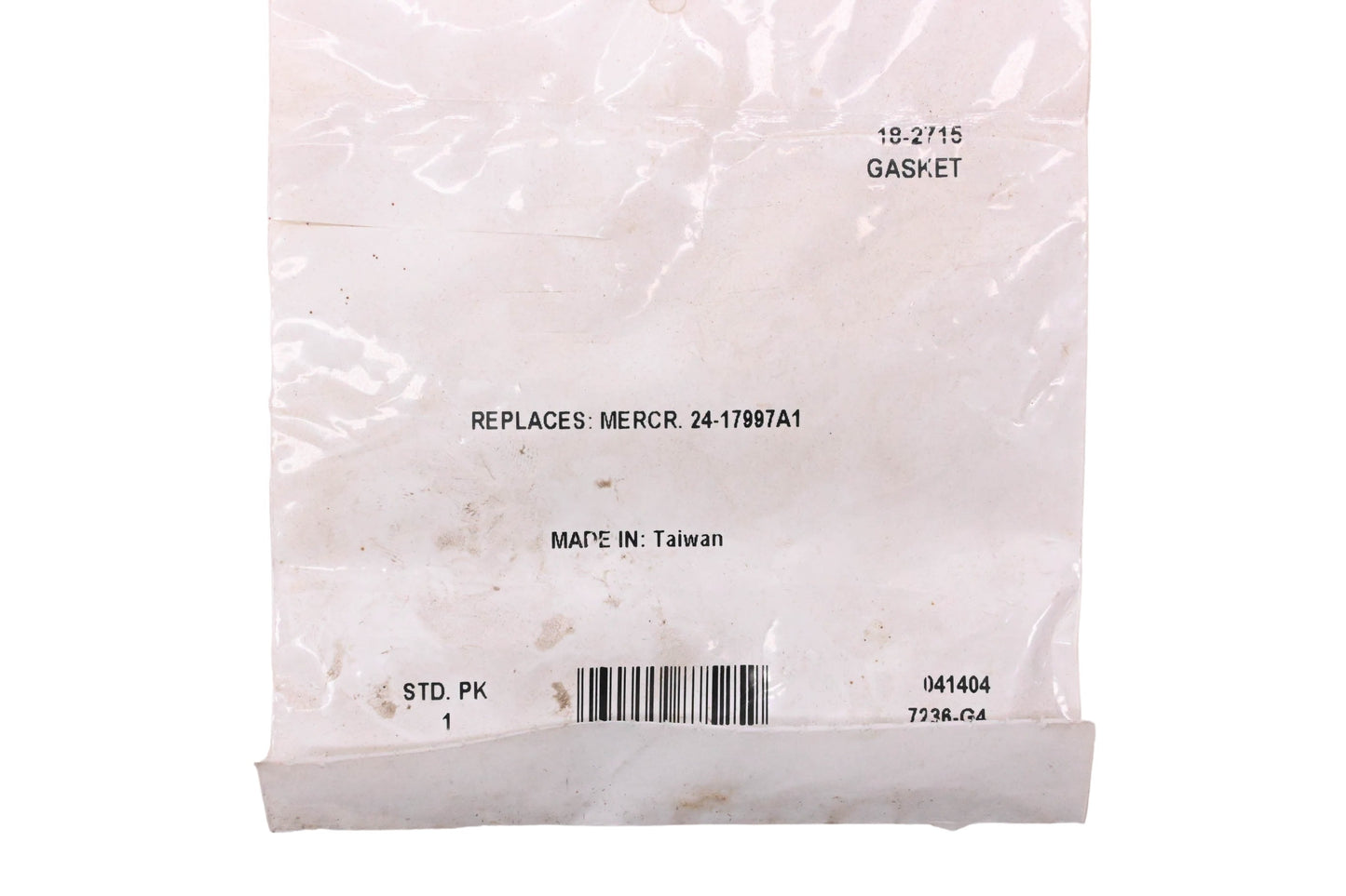 Sierra 18-2715, 24-17997A1 Check Valve Kit NOS