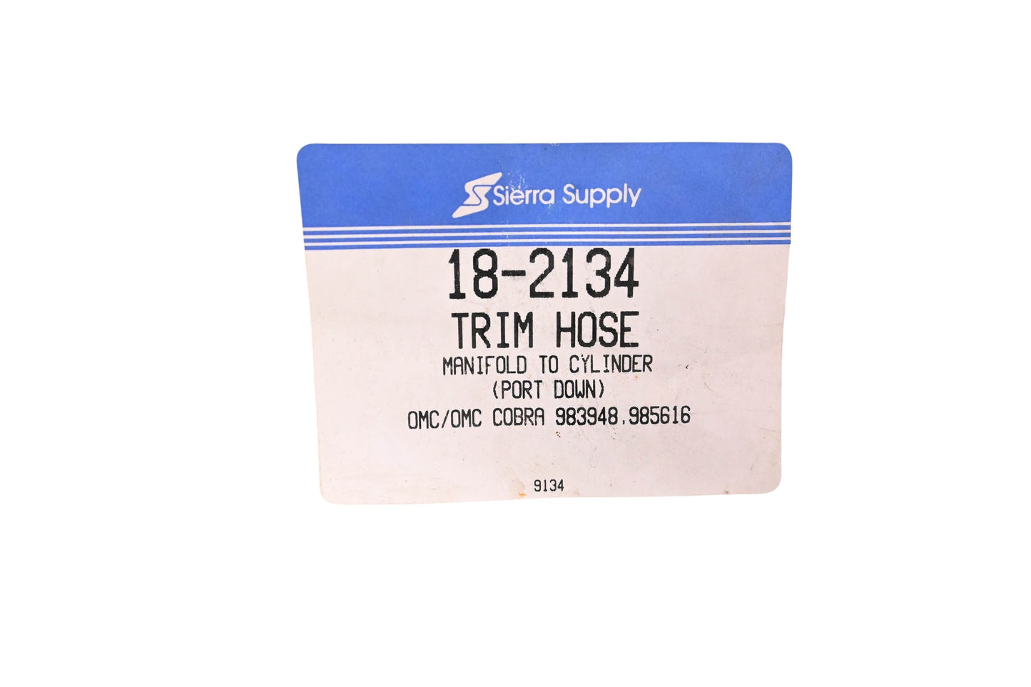 Sierra 18-2132, 983946 Hydraulic Trim Hose NOS