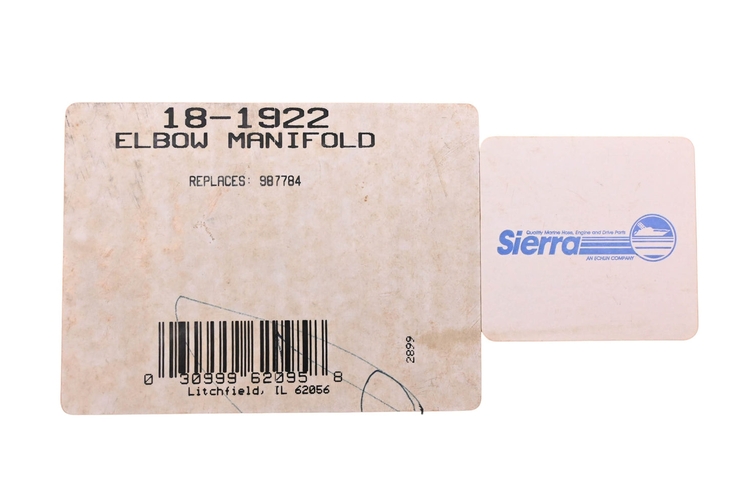 Sierra 18-1922 Exhaust Riser NOS