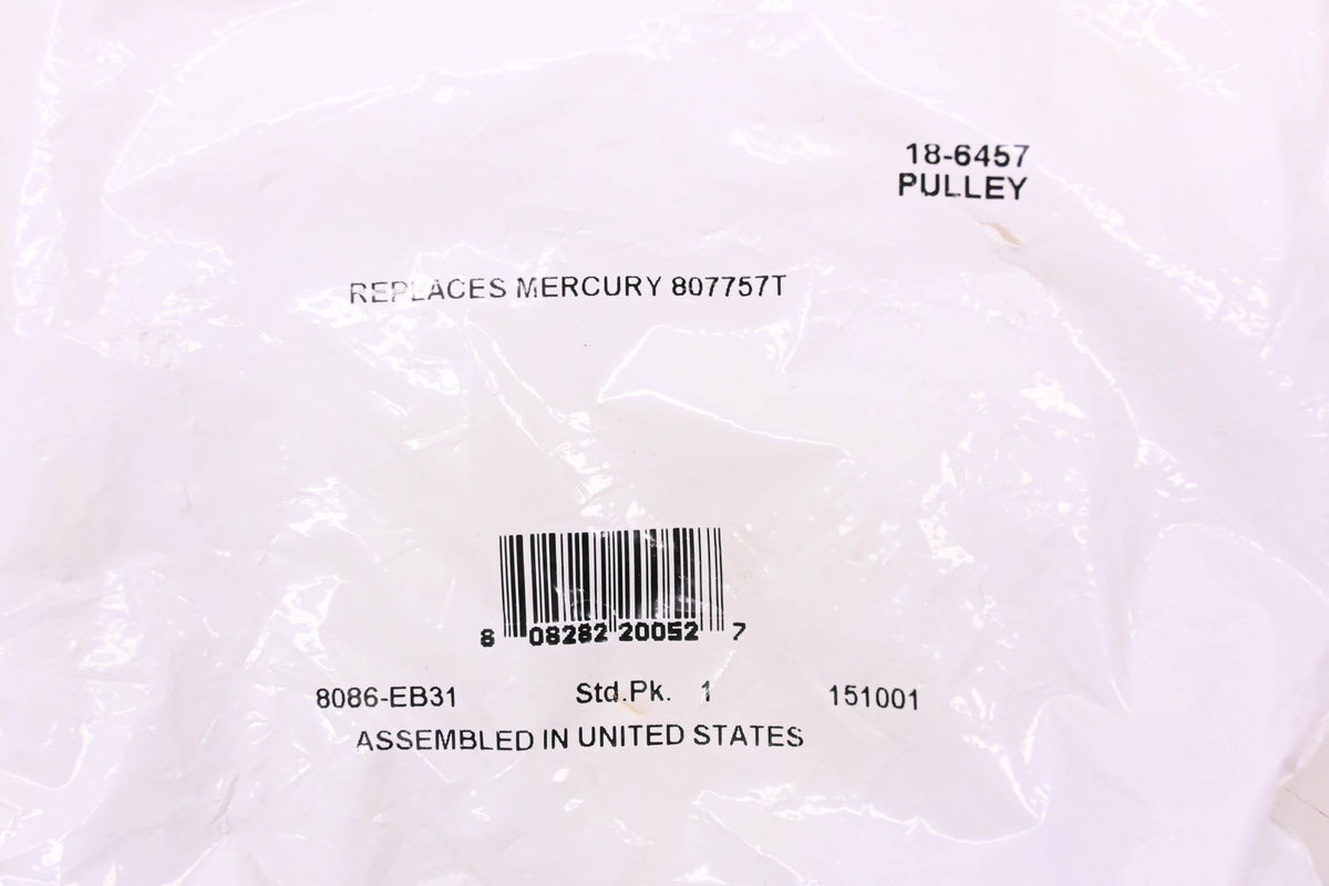 Sierra 18-6457, 807757T Serpentine Idler Belt Pulley NOS