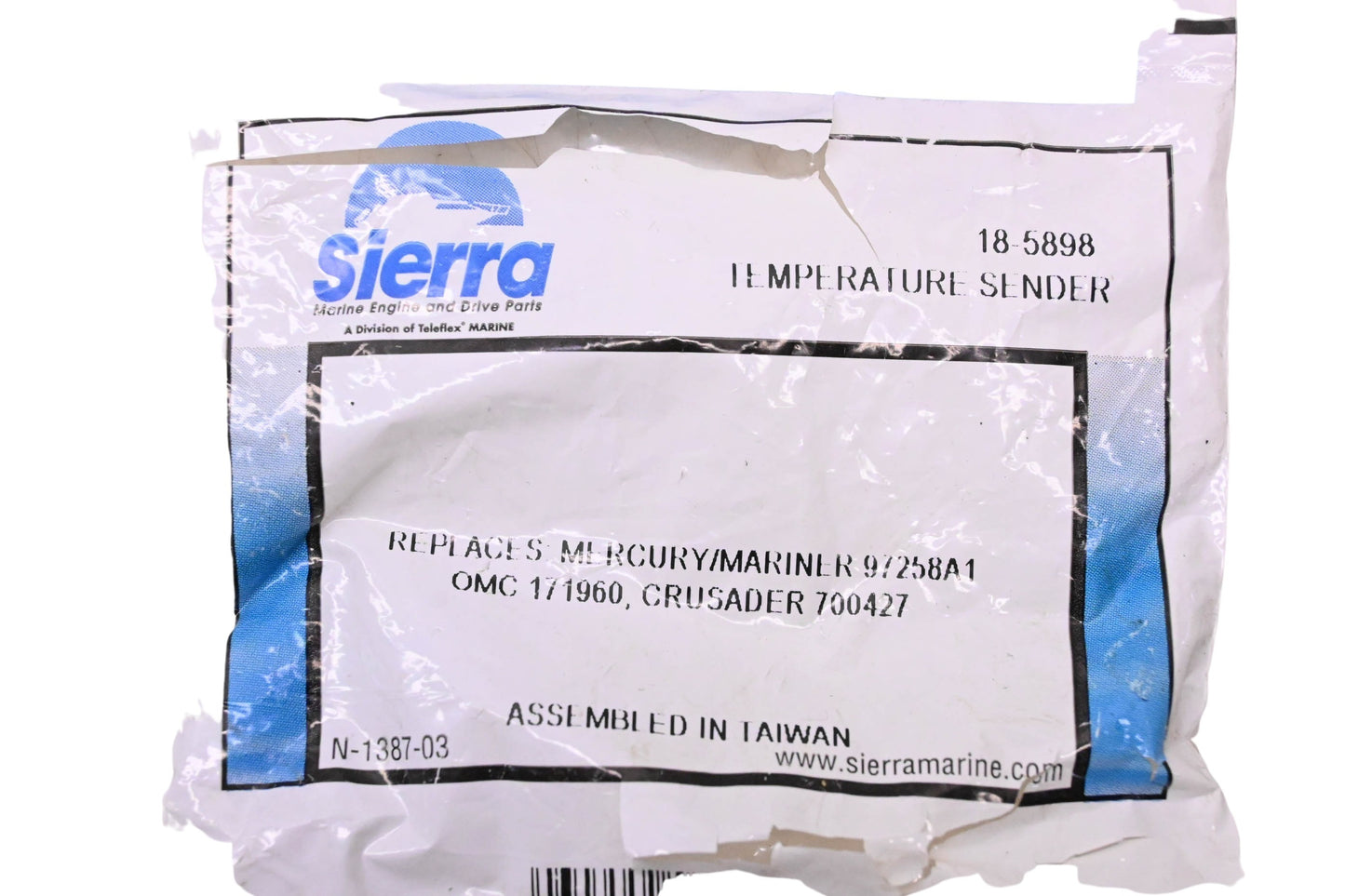 Sierra 18-5898, 97258A1 Temperature Sender Sensor NOS
