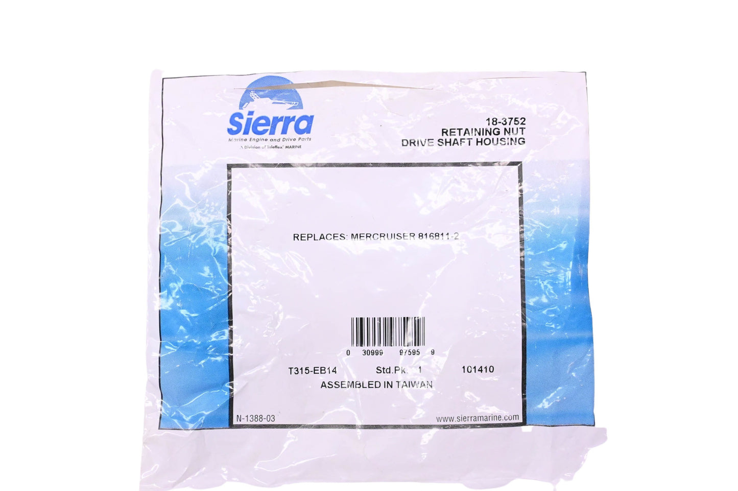 Sierra 18-3752 Retaining Nut NOS