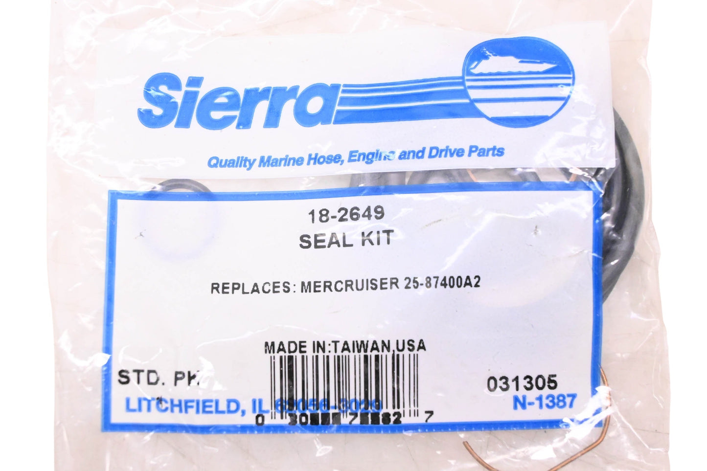 Sierra 18-2649 Power Trim Cylinder Seal Kit NOS