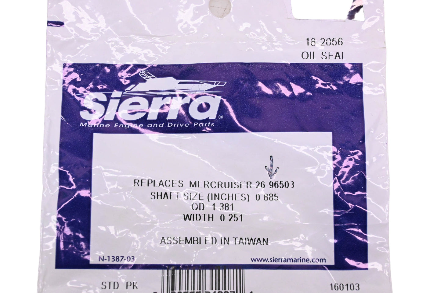 Sierra 18-2056 Oil Seal NOS