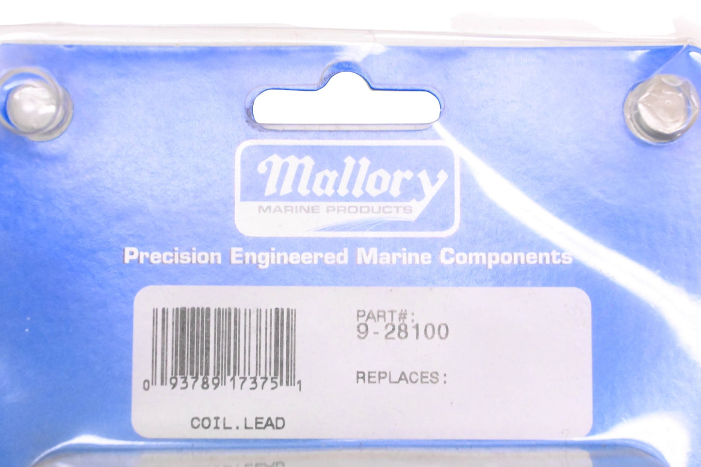 Mallory Marine 9-28100 Lead Coil NOS