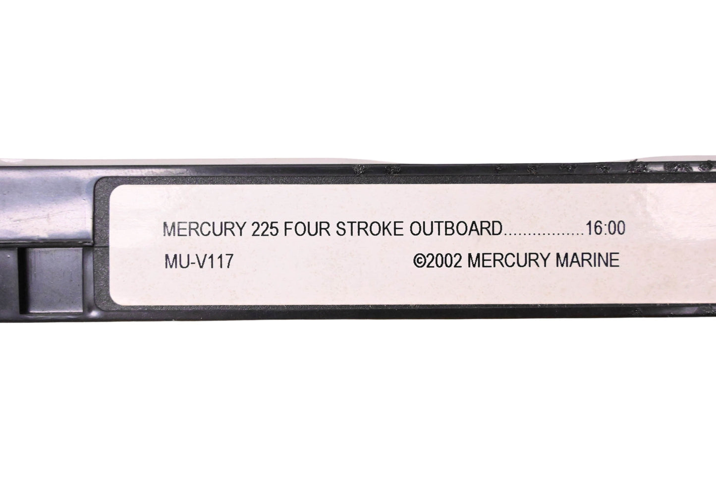 OEM Mercury MU-V117 Mercury 225 Four Stroke Outboard VHS