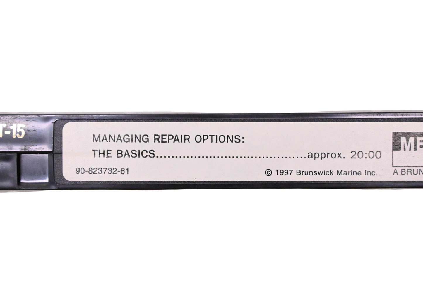 OEM Mercury 90-823732-61 Managing Repair Options: The Basics VHS