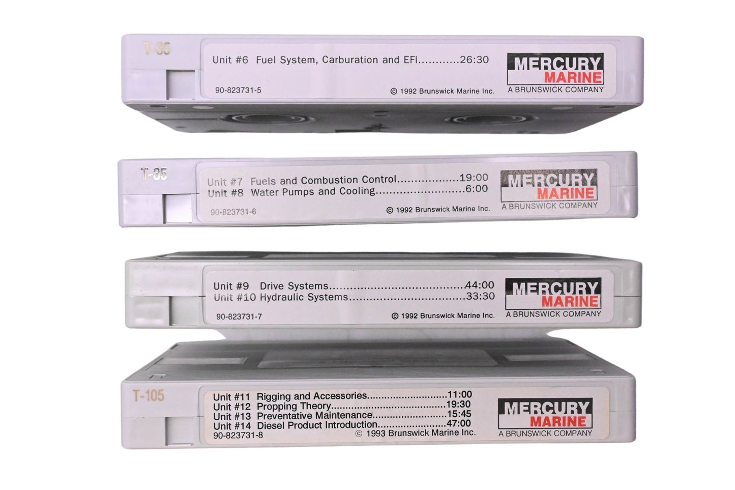 OEM Mercury 90-823731-9 1997 QCare Service Training Video Series